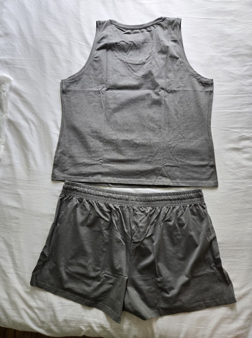 Bundle - Pact Luxe Essential Short Luxe Stretch Jersey Tank Castor Green XXXL - Picture 7 of 16